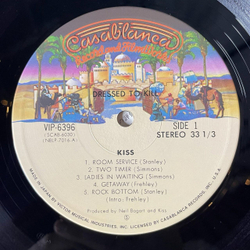 Винтажная виниловая пластинка LP Kiss Dressed To Kill (Japan 1977) (Obi) Casablanca