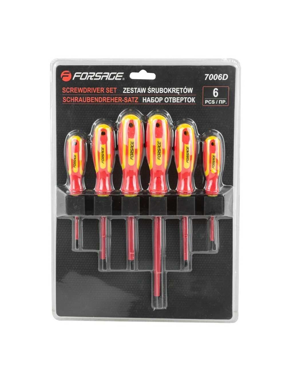 Набор отверток 6пр. Forsage F-7006D
