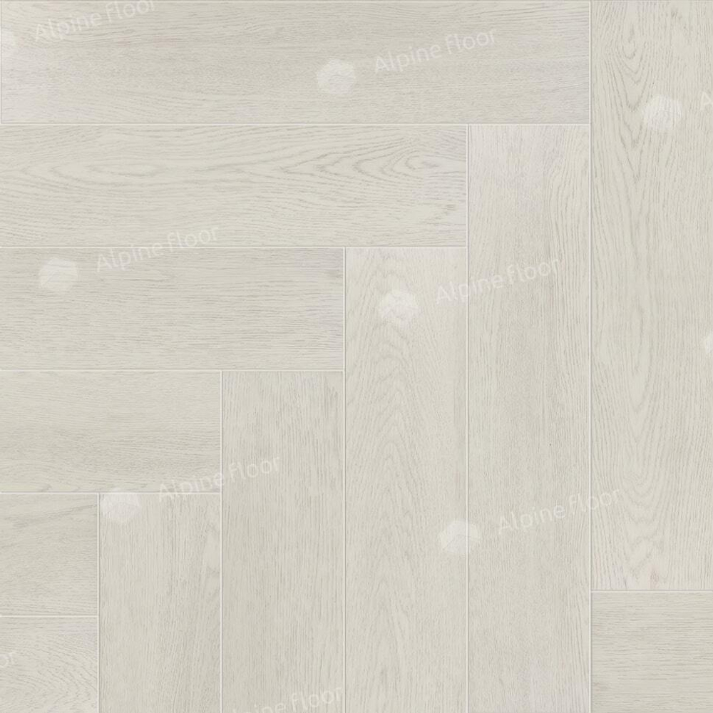 Каменно-полимерная плитка Alpine Floor Паркет лайт (Parquet Light) Зимний лес ЭКО 13-6