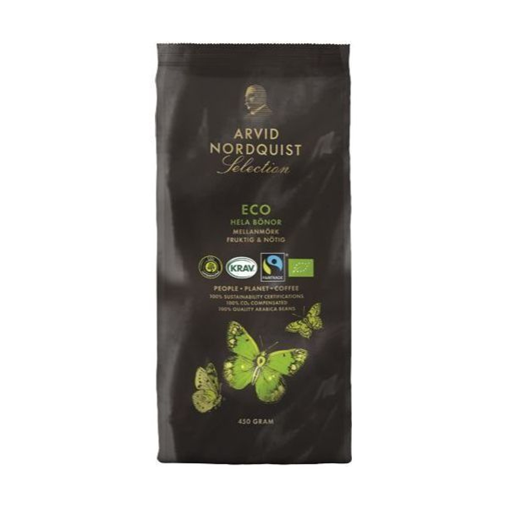 Arvid Nordquist Кофе в зернах ECO, 450 г (Швеция)