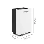 Осушитель воздуха TROTEC TTK 105 S мобильный - [до 30 л. за сутки / для S≈90 м²]