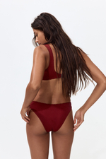 Низ бикини Cheeky — Тёмно-красный - H&M