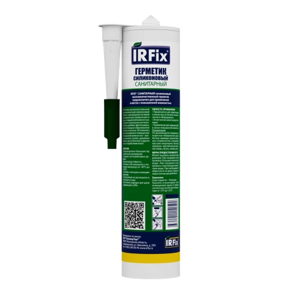 IRFix Sanitary Герметик силиконовый санитарный 310мл (Бесцветный)