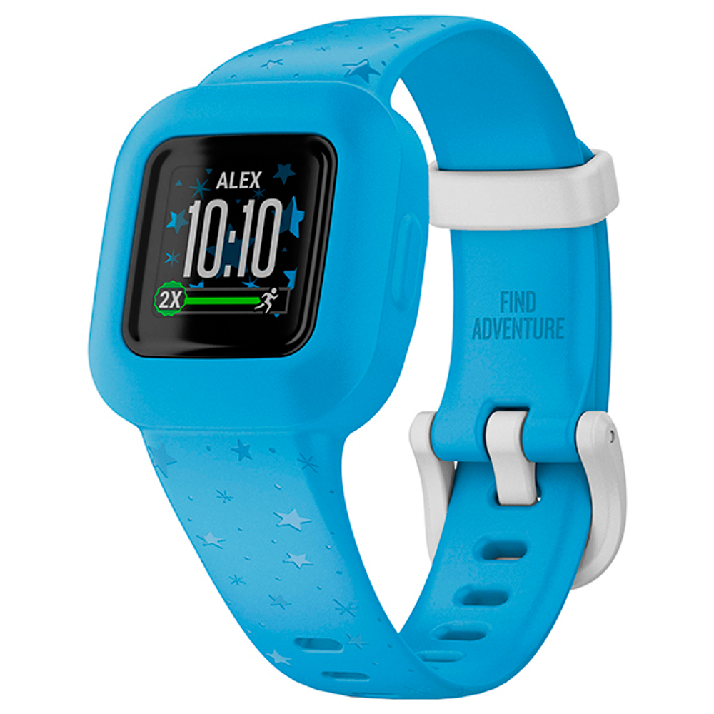 Детский фитнес-браслет Garmin Vivofit jr3 Stars Blue 010-02441-02