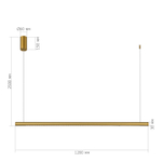 Светильник подвесной PARILLA LED 20W 4000K