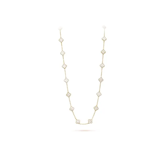 Винтажное колье Van Cleef &amp; Arpels Alhambra, 20 мотивов