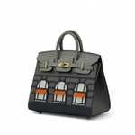 Сумка Hermes из кожи крокодила