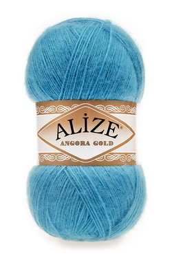 Пряжа Angora Gold, 100г, 550м, 20%шерсть,80%акрил (цена за 1 шт)