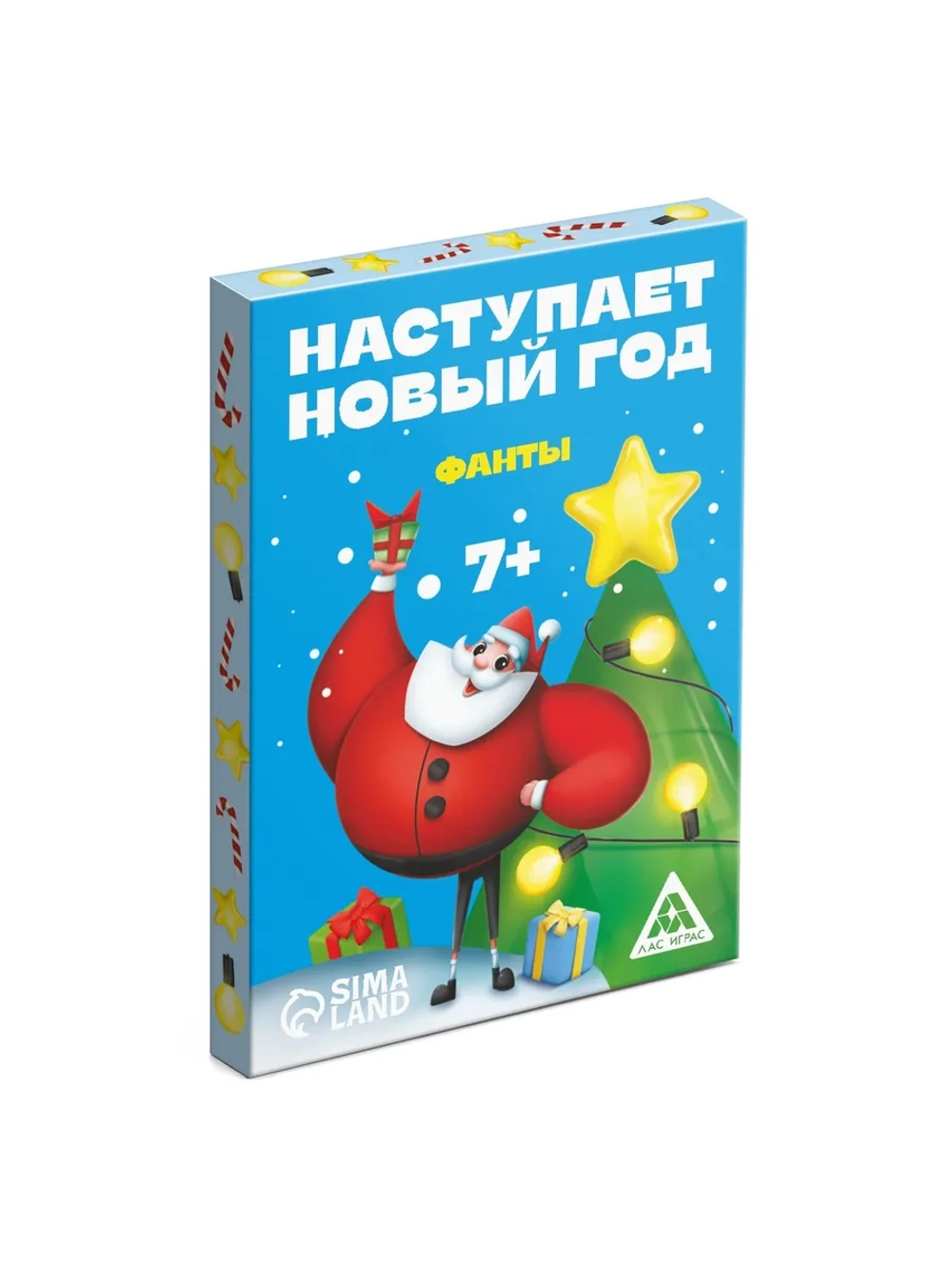 Новогодняя настольная игра для детей и всей семьи