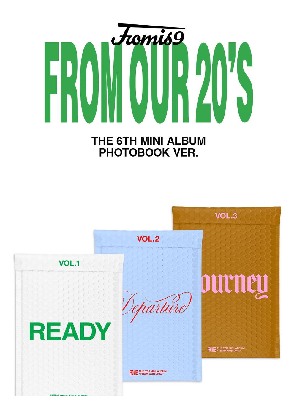 Альбом fromis_9 - FROM OUR 20's 6th Mini Album PHOTOBOOK RANDOM Version