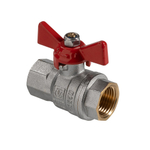 Кран шаровой 1/2'' вн/вн бабочка VALTEC VT.417 PERFECT-ГОСТ