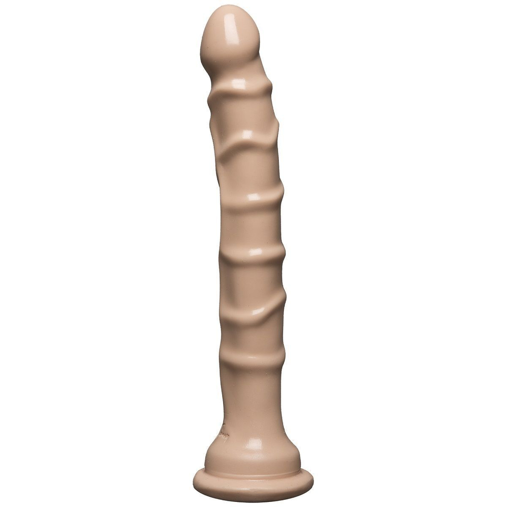 Анальный фаллос Raging Hard-Ons Slimline with Suction Cup 8 Dong - 20 см. (Цвет: телесный)