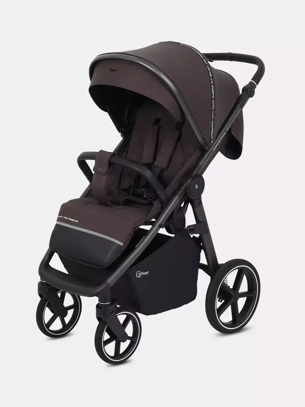 Коляска детская RANT "CASPIA soft" RA100 Shine Brown