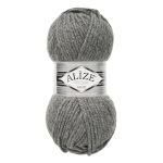 Пряжа Alize (Ализе) Superlana Maxi / уп.5 мот. по 100 г, 100м, 182 средне-серый A
