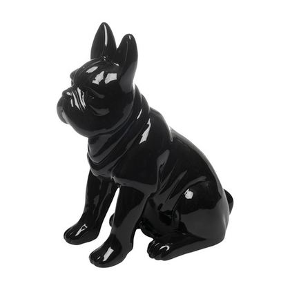 Статуэтка Бульдог Garda Decor D3232черн.