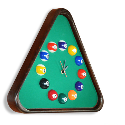 Часы Треугольник ясень/сукно (№3,Euro Pro 50 ш1.98м Yellow green)