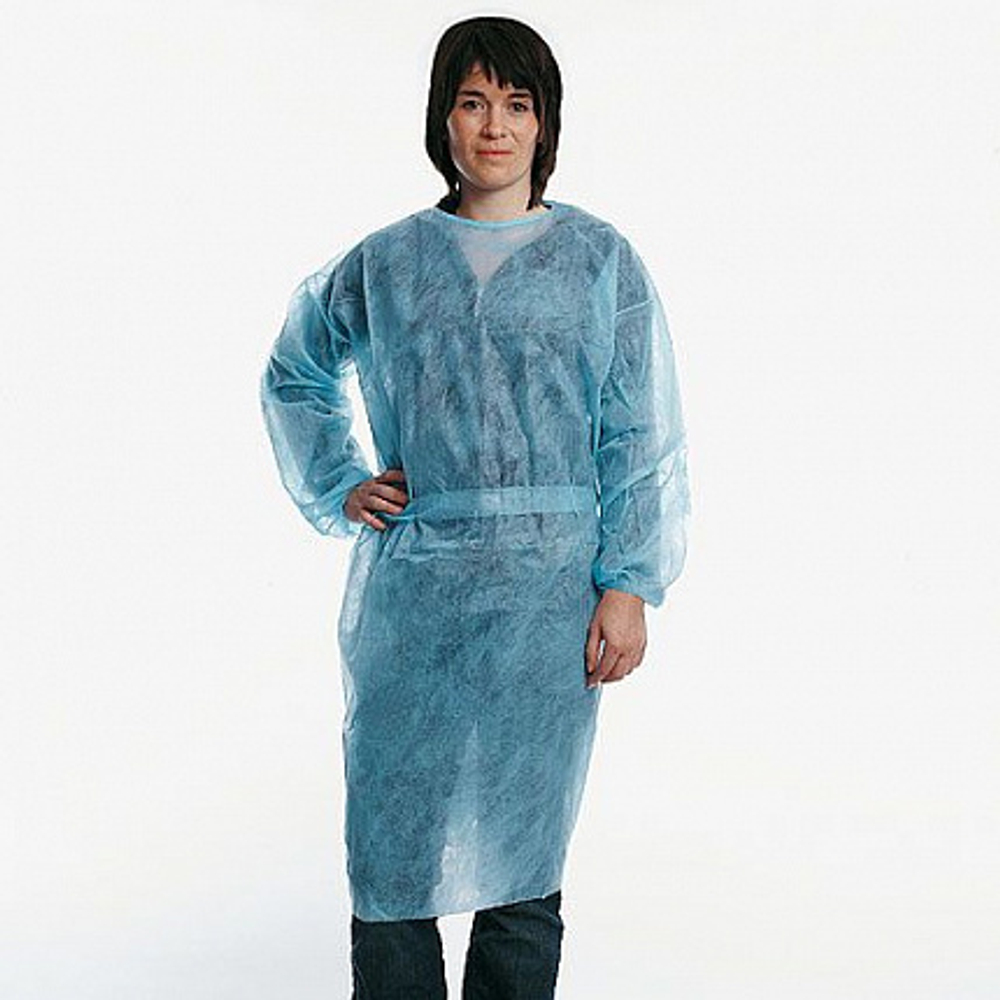 FOLIODRESS S - Одноразовый халат из нетканого материала; 50 шт.