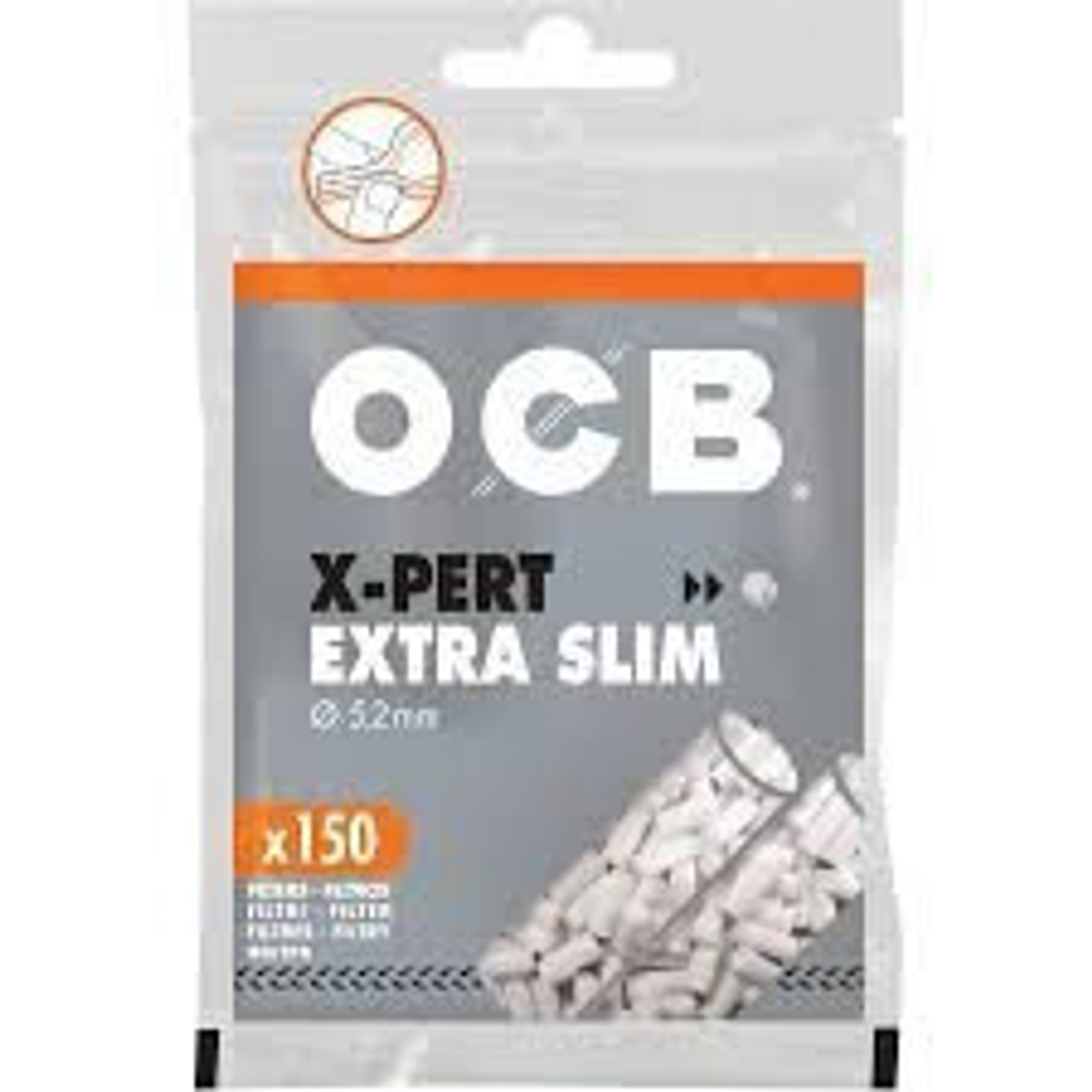 Фильтры для сигарет "OCB" 5.2мм Extra Slim X-Pert 150шт