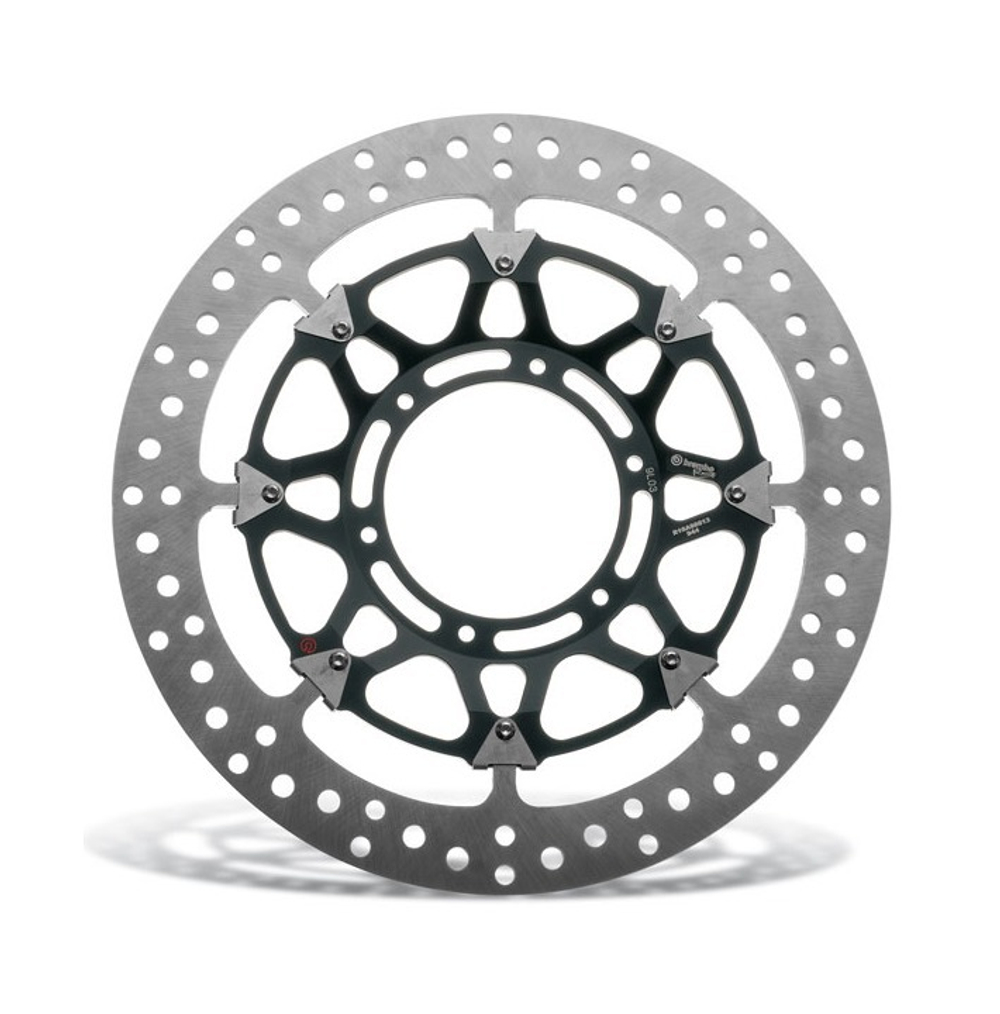 208A98528 BREMBO PAIR FLOATING FRONT DISCS SERIE ORO (BRUTALE)