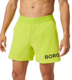 Мужские теннисные шорты Bj_rn Borg Short — acid lime