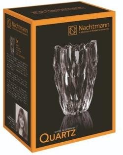QUARTZ - Ваза 16 см бессвинцовый хрусталь (vase)