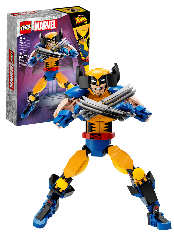 Конструктор Лего Марвел Сборная фигурка Росомахи 76257 | LEGO Marvel Wolverine Construction Figure 327 деталей 8+
