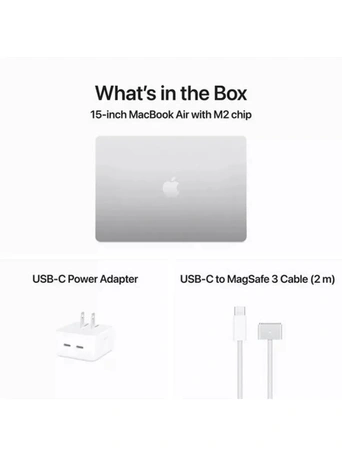 Ноутбук Apple MacBook Air 15 M2 (2023) 8CPU 10GPU 8/256GB Silver