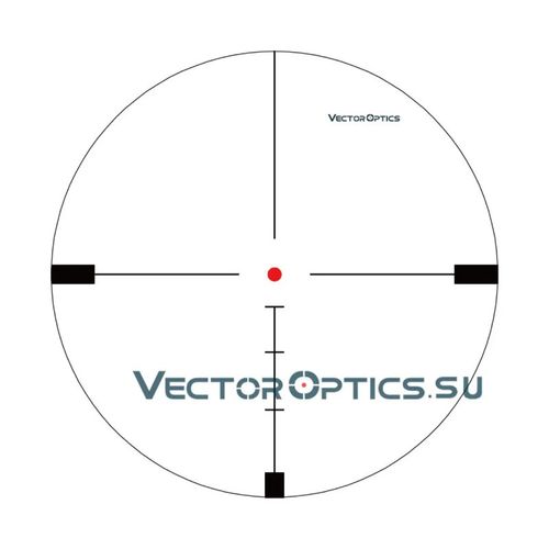 Оптический прицел Vector Optics 25,4мм SFP Hugo 4-16x44 GT ( установка на Тигр, СВД, Вепрь 308 СОК-95 / Сетка VOI-10BDC / с подсветкой )