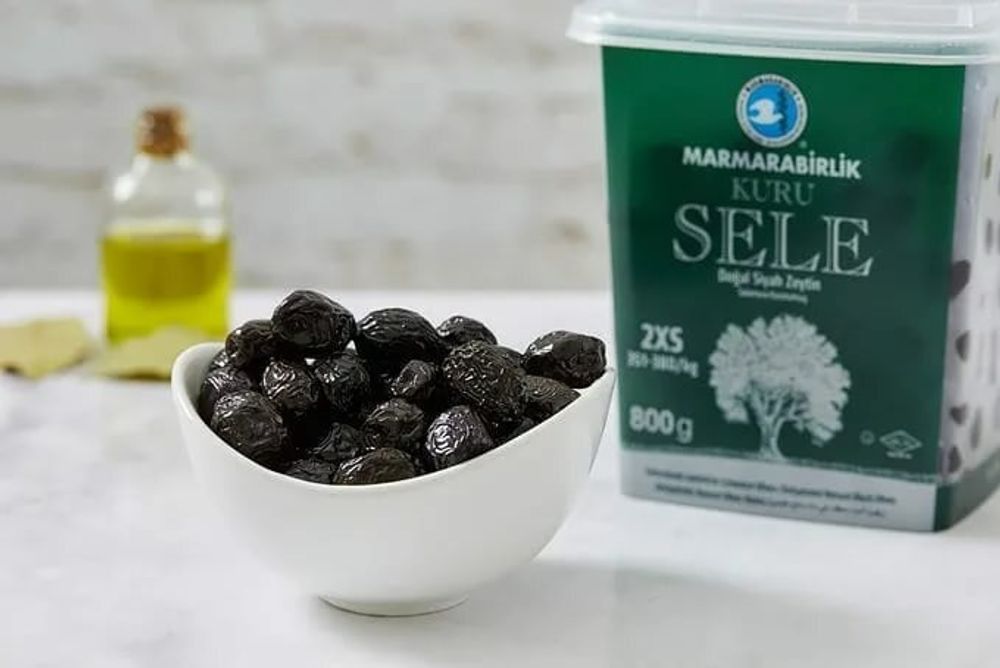 Маслины Marmarabirlik Kuru Sele 2XS вяленые 100 г