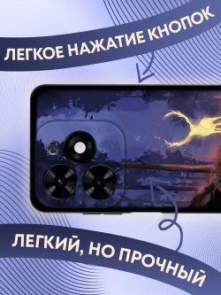 Чехол на Tecno Spark 20, 20C с принтом