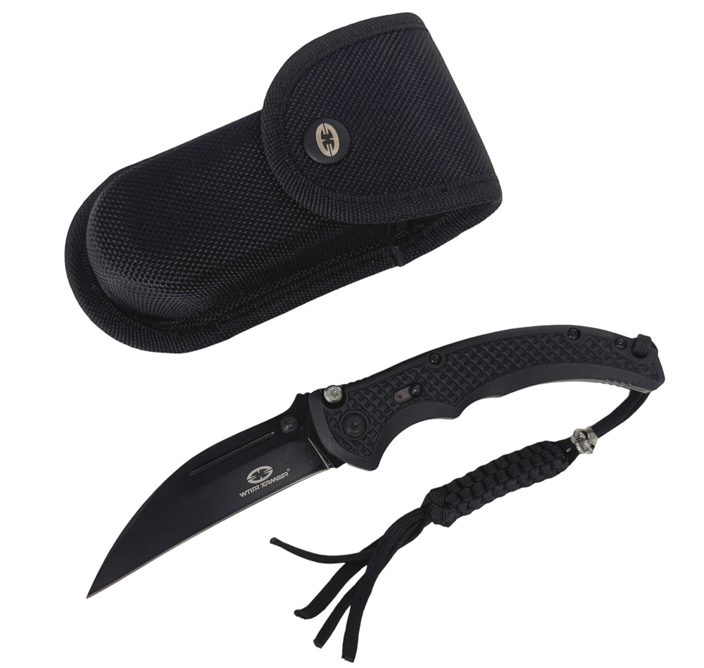Складной тактический нож керамбит With Armour Black Claw, WA-075BK