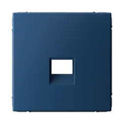 Накладка для информационных функций типа Keystone Systeme Electric ArtGallery Аквамарин GAL001184