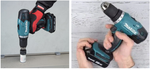 СУПЕР ЦЕНЫ! КОМПЛЕКТ: Аккумуляторная дрель - шуруповерт Makita LXT 18В, Два аккумулятора 1,5 Ач, Зарядное устройство, кейс DDF453SYE