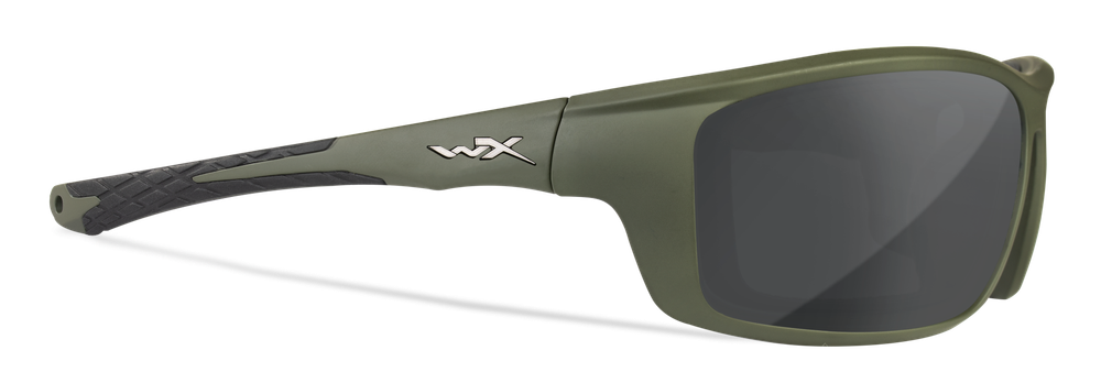 Очки Wiley X GRID Matte Utility Green CAPTIVATE™ Polarized Grey