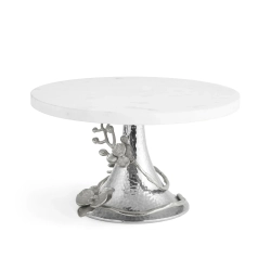 Тортница на ножке White Orchid (28 см)
