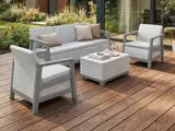 Keter Комплект мебели Сканди (Scandi Linea 3 Seater Set ) пепельно-серый — фото 1