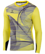 Свитер вратарский DIVISION PerFormDRY GK Pattern LS, желтый/черный/белый