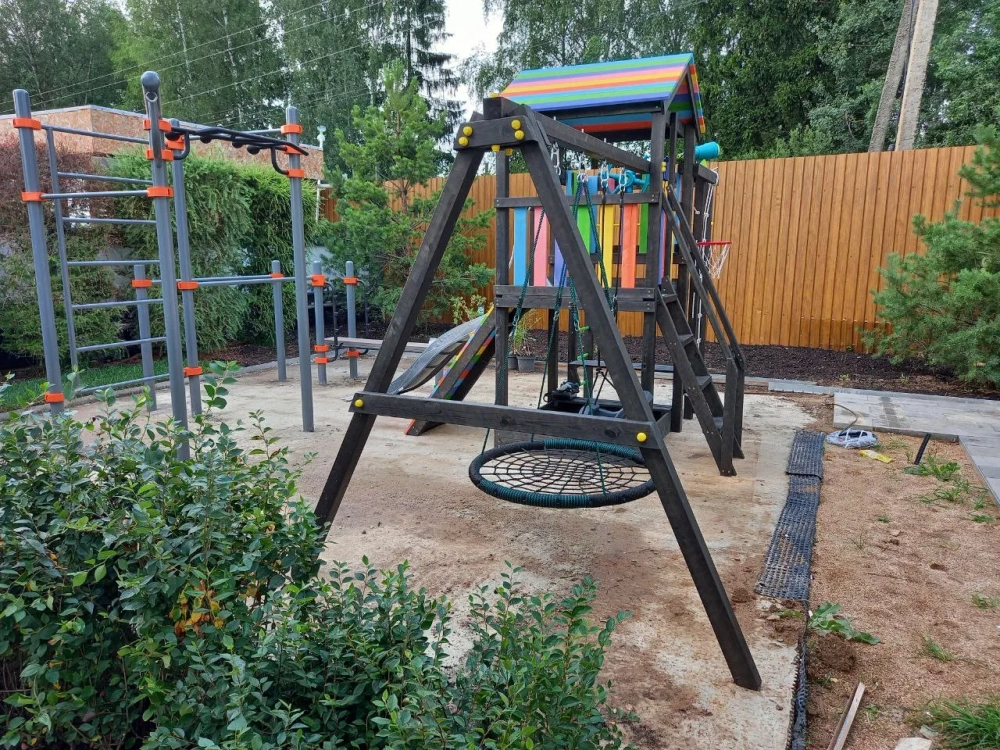 Детская площадка Савушка 5 (Блэк Эдишн)