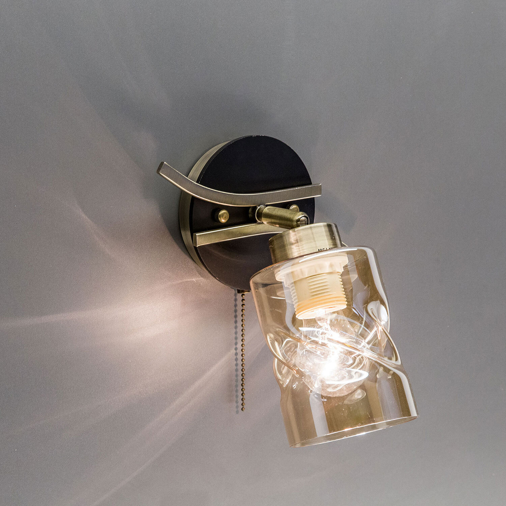 Citilux Мерида CL142314 Бра с выключателем Бронза