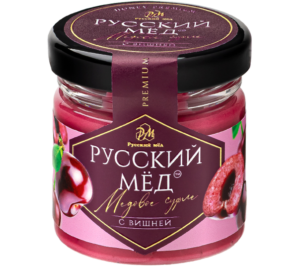 Медовое суфле с вишней Русский мёд 40 мл