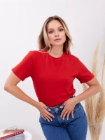 Футболка красная базовая
