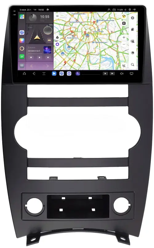 Магнитола для Jeep Commander 2005-2010 - Kuberg SF-9303 QLed+2K, Android 13, Быстрейшая, CarPlay, 4G SIM-слот