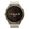 Часы Garmin Fenix 9 Pro inReach 43 мм AMOLED Autumn Gold Titanium Bone Leather Band (010-04335-41)