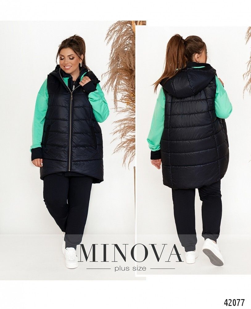 Костюм 17-229-синий-ментол Minova Костюм 17-229-синий-ментол Minova