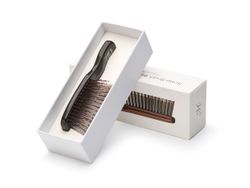 Расческа Majestic Scalp Brush черный кофе (дорожная версия)