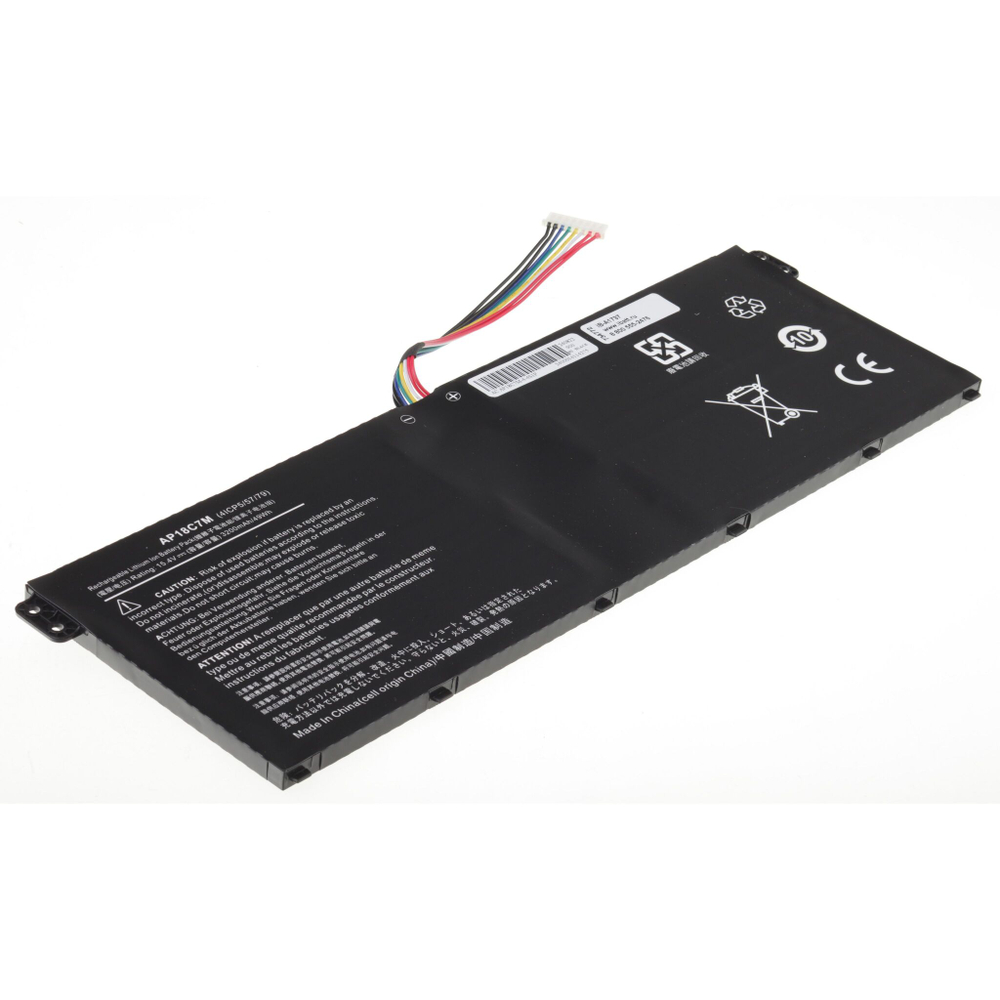 Аккумулятор iBatt 3200mAh для ноутбука Acer Swift 3 SF313-52 (AP18C7M)
