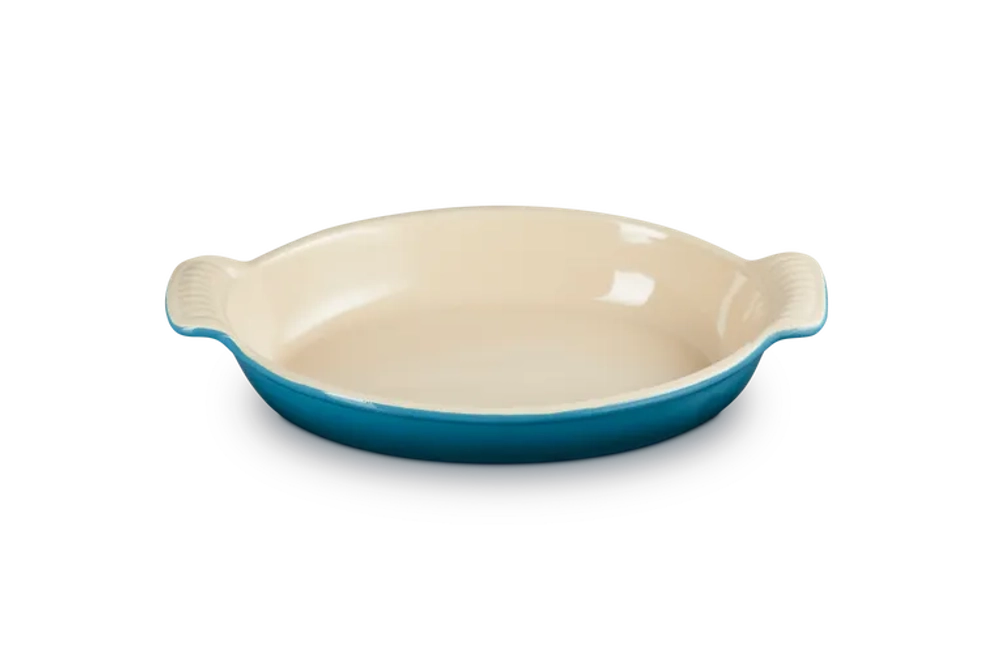 Le Creuset Форма для выпечки 28см, овальная, темно-бирюзовая. 61105286420006