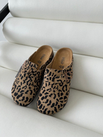 Мюли Birkenstock в леопардовом цвете