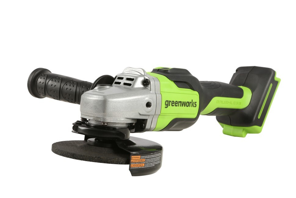Углошлифовальная машина Greenworks аккумуляторная GD24AG 24V с АКБ 2Ач и ЗУ