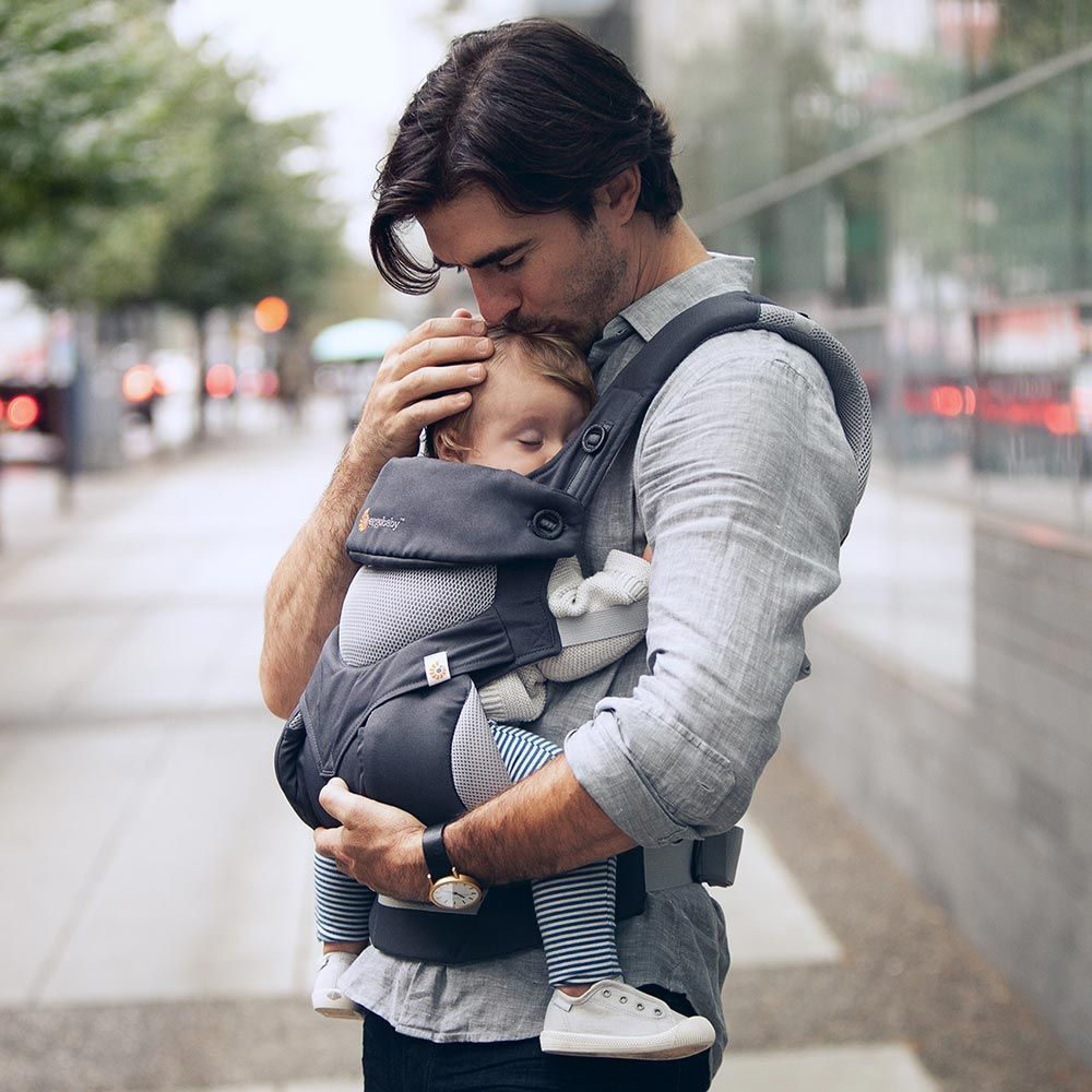 Эргорюкзаки ErgoBaby эргорюкзак Cool Air серый №2 — 9-0180